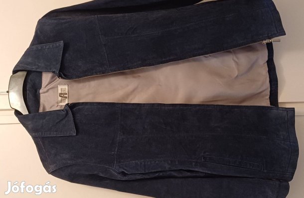 Kék női irhabőr dzseki (36/48)