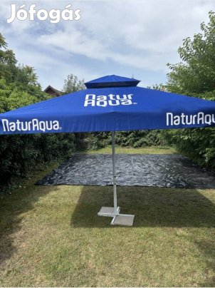 Kék óriás napernyő