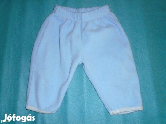 Kék polár nadrág 3-6 hó (méret 68)