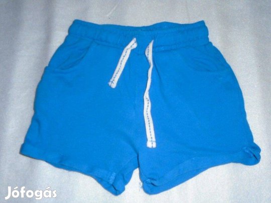 Kék rövidnadrág 9-12 hó (méret 74 / 80)