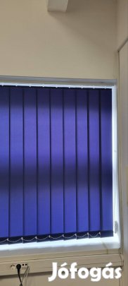 Kék szalagfüggöny eladó, új