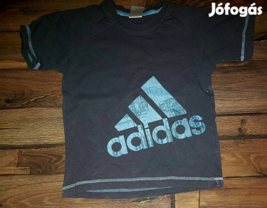 Kék színű Adidas feliratú felső 122-128