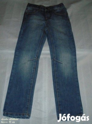 Kék színű farmernadrág 8-9 évesre (méret 134)