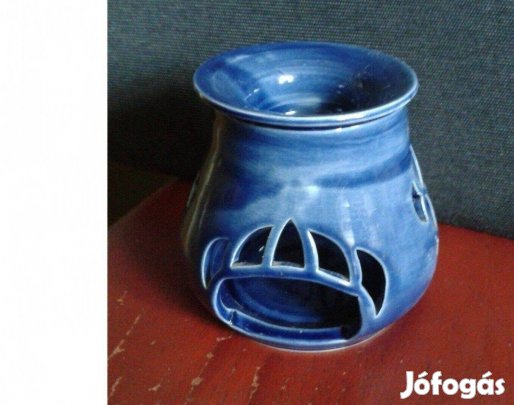 Kék színű illóolajos kerámia párologatató