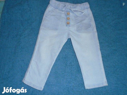 Kék színű nadrág 6-9 hó (méret 74)