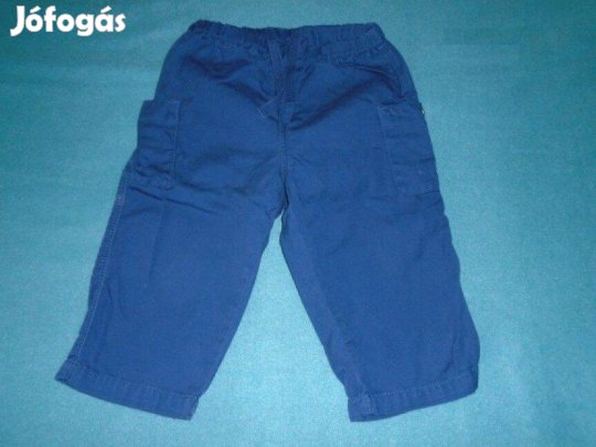 Kék színű nadrág 9-12 hó (méret 74)