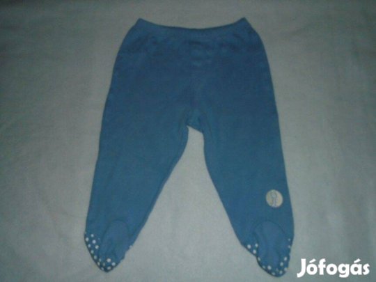 Kék talpas nadrág 6-9 hó (méret 74) kék színű