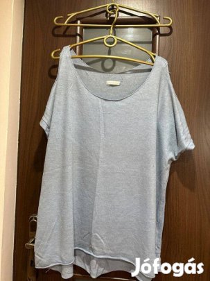 Kék vállvillantós moletti felső