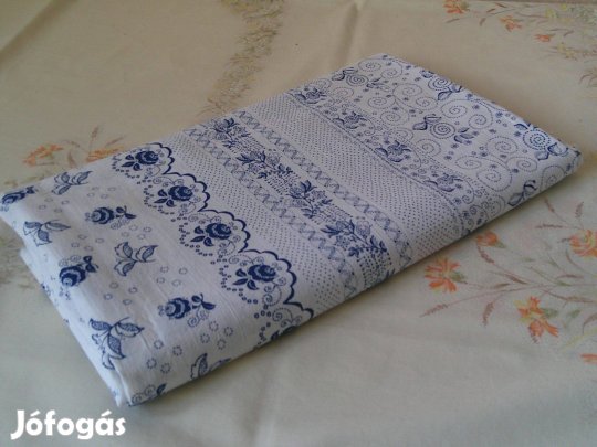 Kékfestő anyag, bordűrös méterárú