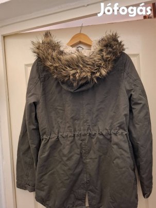 Keki női parka kabát, kapucnis 38as/Divided