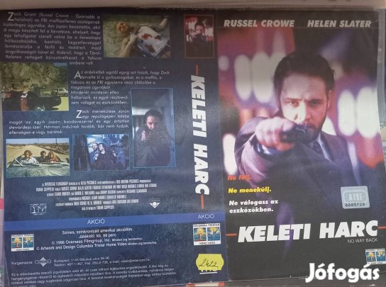 Keleti harc-  akcio vhs - Russel Crowe - nagytok