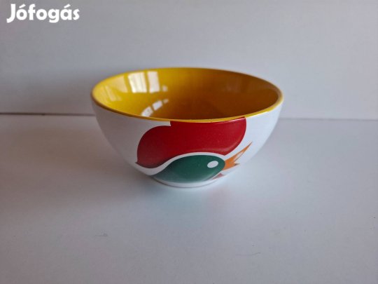 Kellogg gabonapehely müzlis tál tálka sárga belsővel 15 cm
