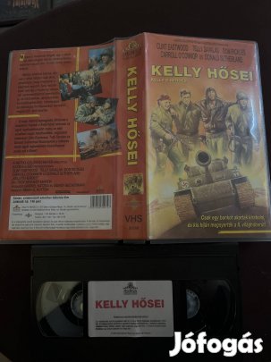 Kelly hősei akció vhs kistok 