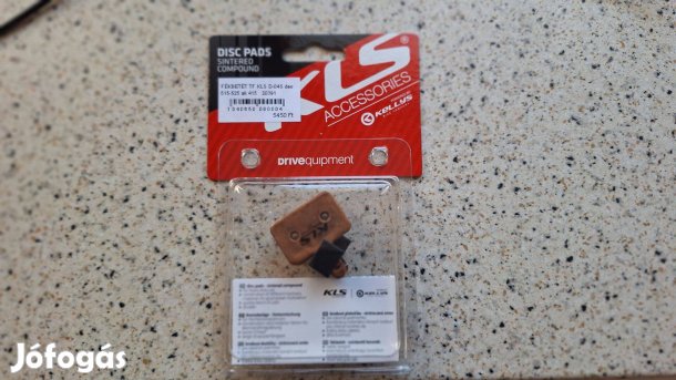 Kellys Kls D-04S szinterezett fékbetét pár