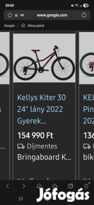 Kellys gyerek kerékpár