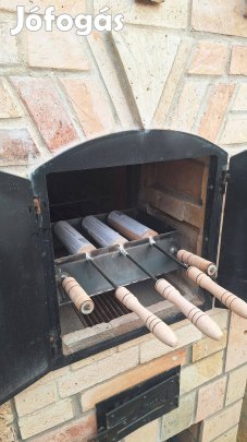 Kemence kombi egy építmény hat funkció komplett építőanyag kinálattal