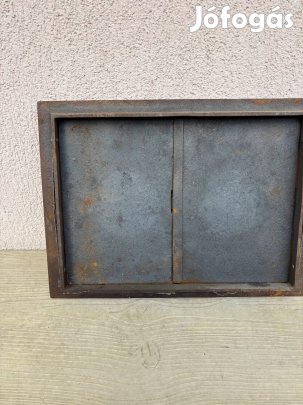 Kemence öntött vas ajtó