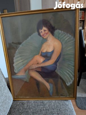 Kemény László festmény