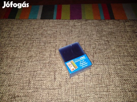 Kemény kártya gyűjtő védő tok átlátszó 25 db