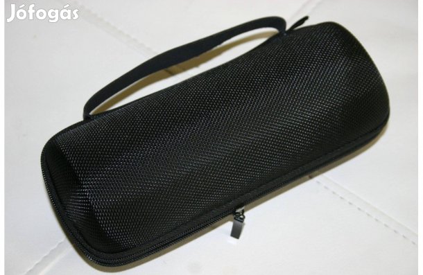 Kemény szövet ütésálló tok JBL Flip3 Flip2 Flip hangszóróhoz - fekete