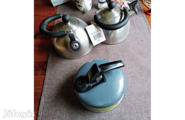 Kemping Vízforraló tea főző Yellowstone Új ALU vagy nemesacél