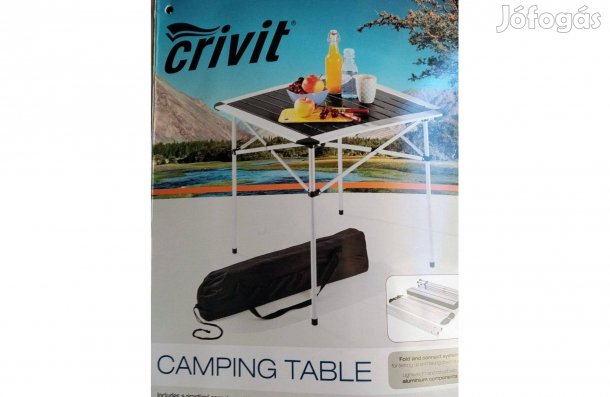 Kemping asztal Új alu össze csukható német minőség