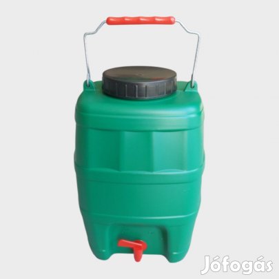 Kemping kanna csapos 10L ,,fém füllel,,