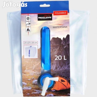 Kemping kanna csapos 20L ,,összecsukható,,