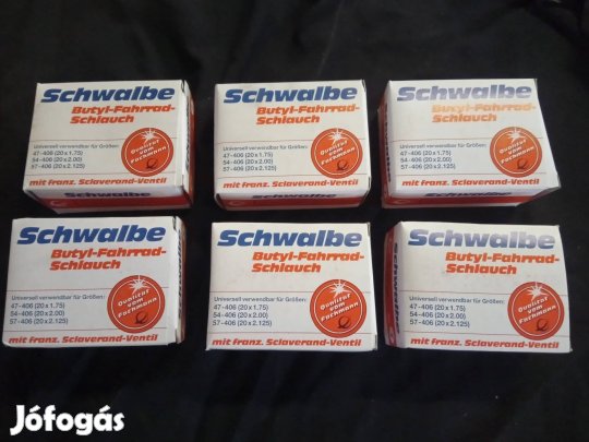 Kemping vagy BMX kerékpár gumi belső 20colos