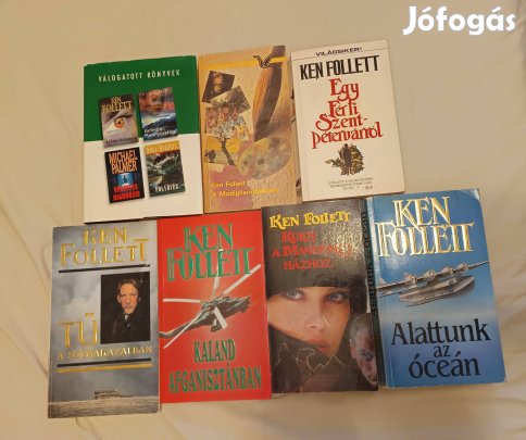 Ken Follett könyvcsomag / 7 db könyv