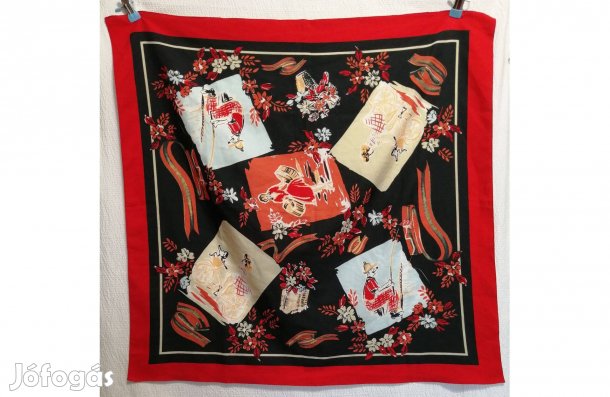 Kendő, bandana 74 x 76 cm