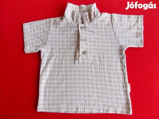 Kenguru, galléros, gombos nyakú póló, pólóing 3-5 éves kisfiúra
