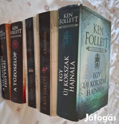 Kenn Follett A katedrális sorozat 1-5