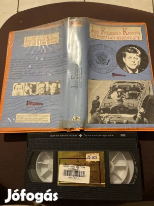 Kennedy az évszázad merénylete doku vhs  