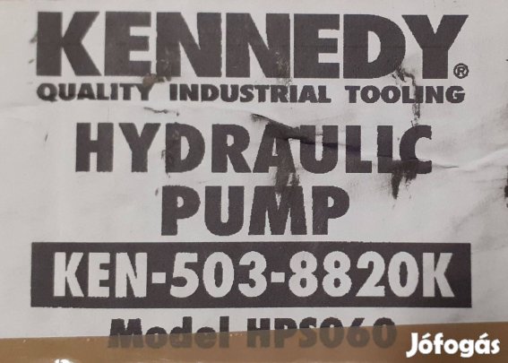 Kennedy egysebességes hidraulikus kézipumpa, 700 bar