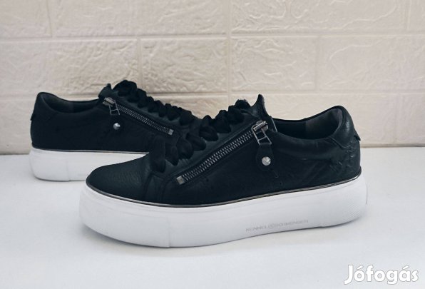 Kennel & Schmenger designer, platformos, bőr cipő 37-37.5-es