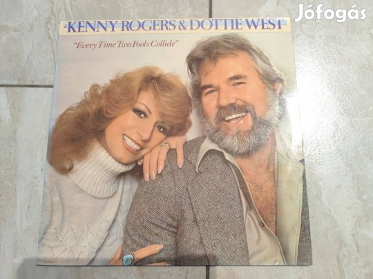 Kenny Rogers & Dottie West- bakelit hanglemez remek állapotban Ex