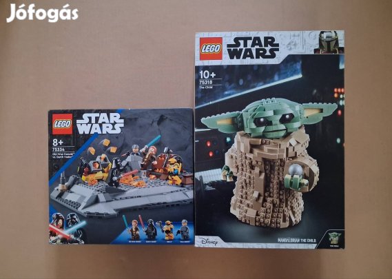 Kenobi + Mandalorian bontatlan Star Wars LEGO 75334 Obi-Wan + 75318 ut