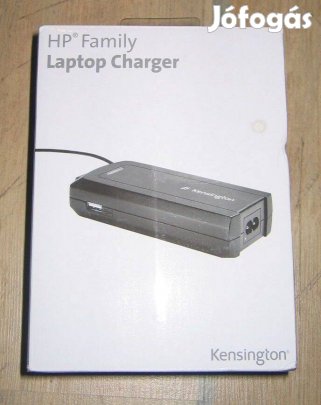 Kensington HP laptop töltő (90W) + USB port, Kensington K38082EU