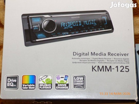 Kenwood Kmm-125 autórádió