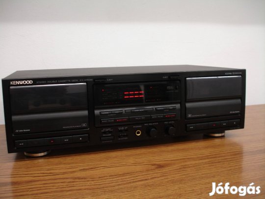 Kenwood Kx-W5040 két kazettás Hifi sztereó magnó deck Elsősorban a