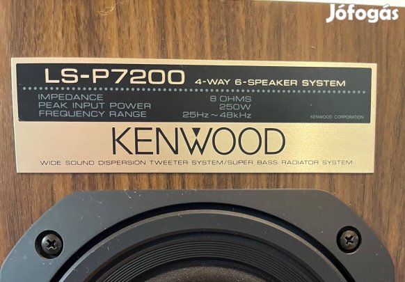 Kenwood LS-P7200 zárt, passzív membrános hangfal