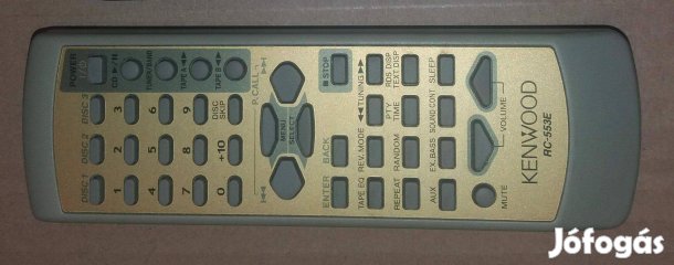 Kenwood RC-553E hifi audio távirányító eladó