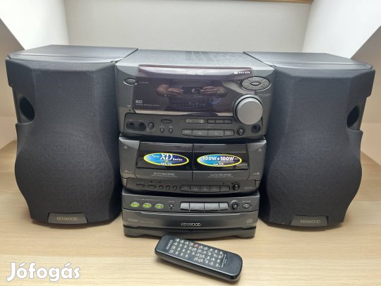 Kenwood hifi RXD-700D deck magnó tuner cd lejátszó