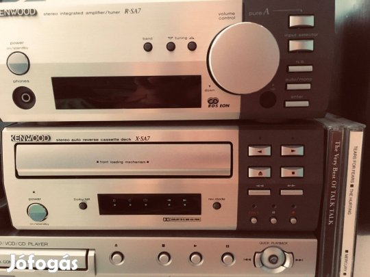 Kenwood micro mini hifi (R-SA7, X-SA7, DP-SA7, LS-SA5)
