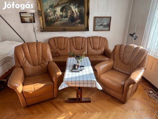 Kényelmes bör ülögarnitura Pécs