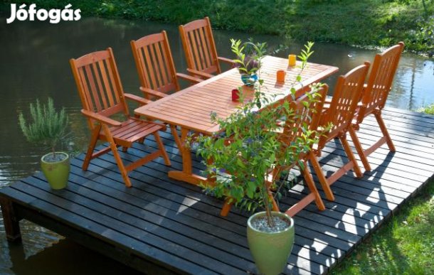 Kényelmes bővíthető Kerti bútor garnitúra !