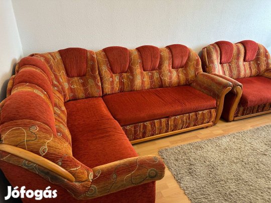 Kényelmes nappali ülőgarnitúra eladó