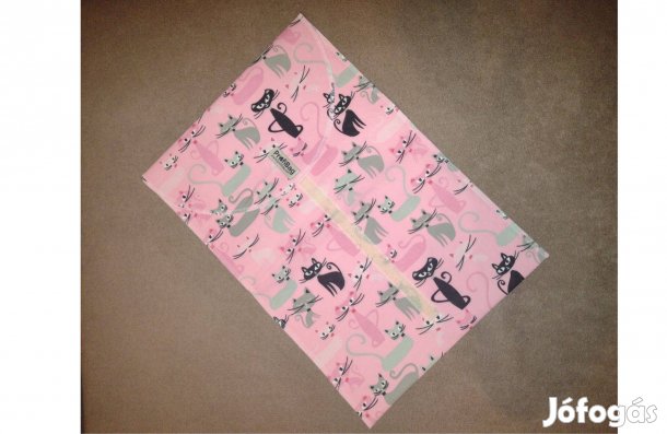 Kenyér zsák új - cica, macska, Cicás, macskás kenyérzsák