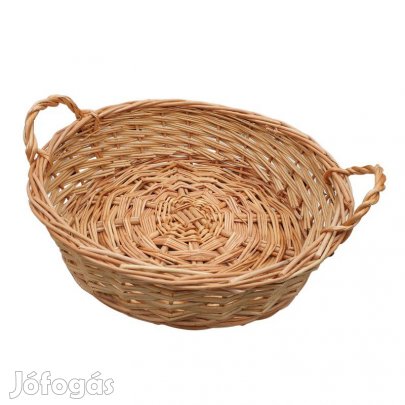 Kenyeres vesszőkosár 24cm II osztályú vesszőkosár